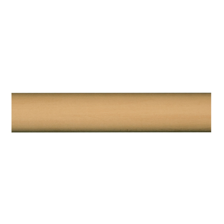 OSBORNE WOOD PRODUCTS 1/2 x 1 x 96 Small Plain Half Round Moulding in Basswood 892060BAS